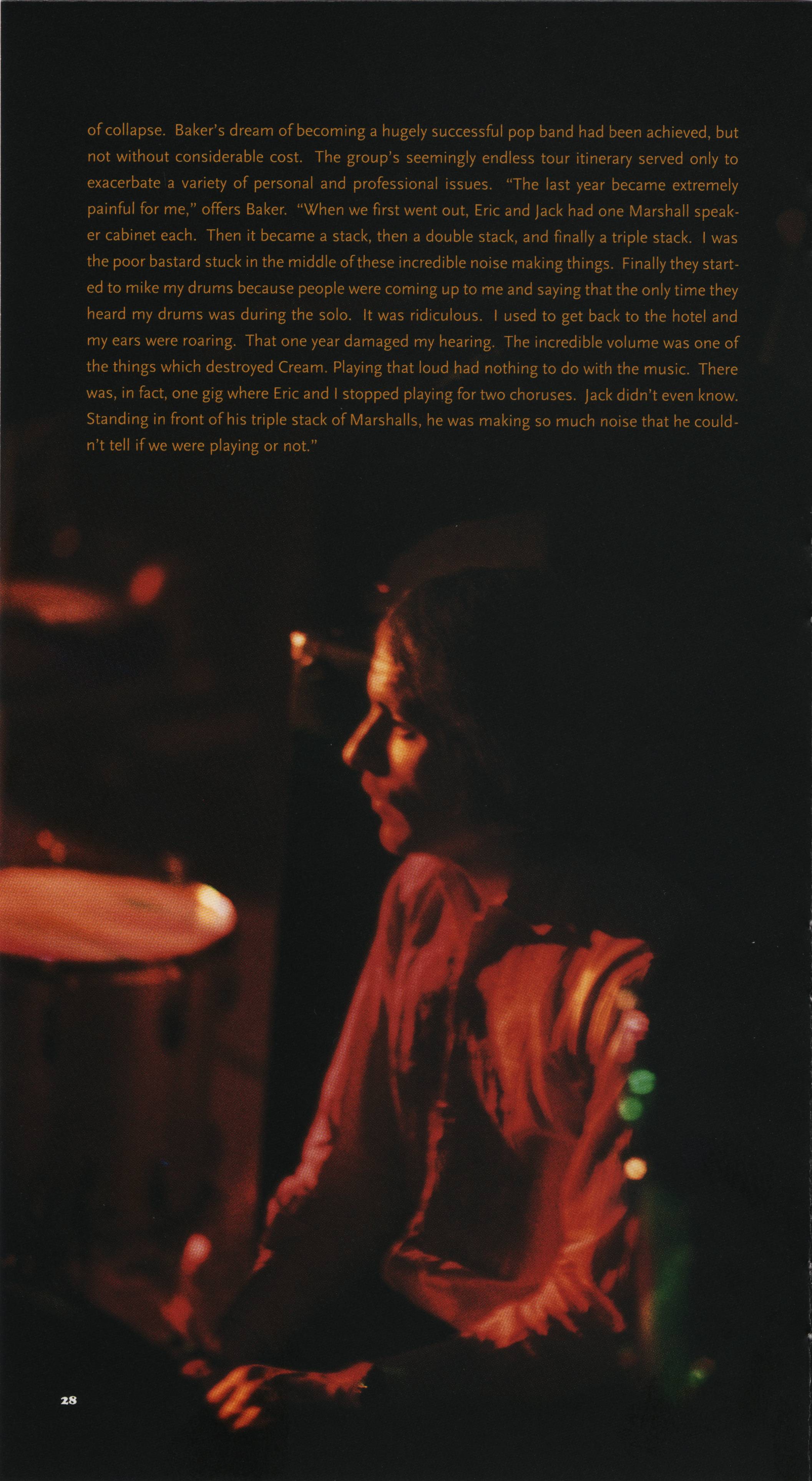 Cream Those Were the Days : Booklet 28